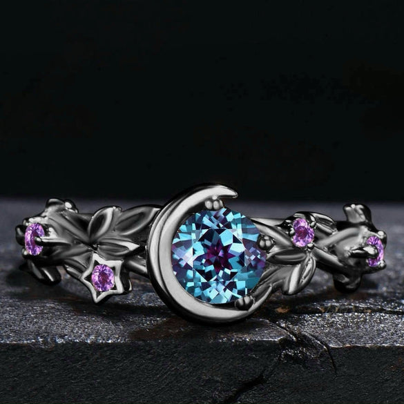 Women's Alloy Flower Ring Electroplated Ins Style
