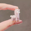Women's Alloy Flower Style Electroplating Alpaca Brooch Allmatch Accessories