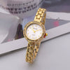 Women's Alloy Flowershaped Leisure Full Diamond Fashion Watch