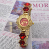 Women's Alloy Flowershaped Leisure Luxury Watch