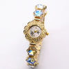 Women's Alloy Flowershaped Leisure Luxury Watch