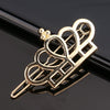 Women's Alloy Frog And Triangle Moon Hair Clip Electroplated Side Barrette With Simple Decorative Design