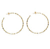 Women's Alloy Geometric Cshaped And Dropshaped Electroplated Earrings