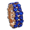 Women's Alloy Geometric Diamond Hip Hop Retractable Elastic Bracelet