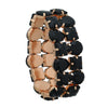 Women's Alloy Geometric Diamond Hip Hop Retractable Elastic Bracelet