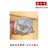 Women's Alloy Geometric Electroplated Belt Buckle For Woolen Coat Overcoat Windbreaker Accessories