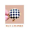 Women's Alloy Geometric Electroplated Belt Buckle For Woolen Coat Overcoat Windbreaker Accessories