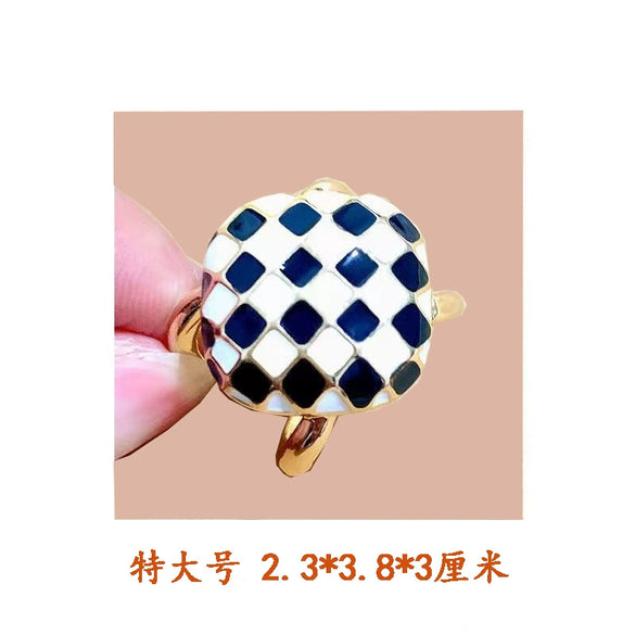 Women's Alloy Geometric Electroplated Belt Buckle For Woolen Coat Overcoat Windbreaker Accessories