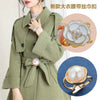 Women's Alloy Geometric Electroplated Belt Buckle For Woolen Coat Overcoat Windbreaker Accessories