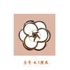 Women's Alloy Geometric Electroplated Belt Buckle For Woolen Coat Overcoat Windbreaker Accessories