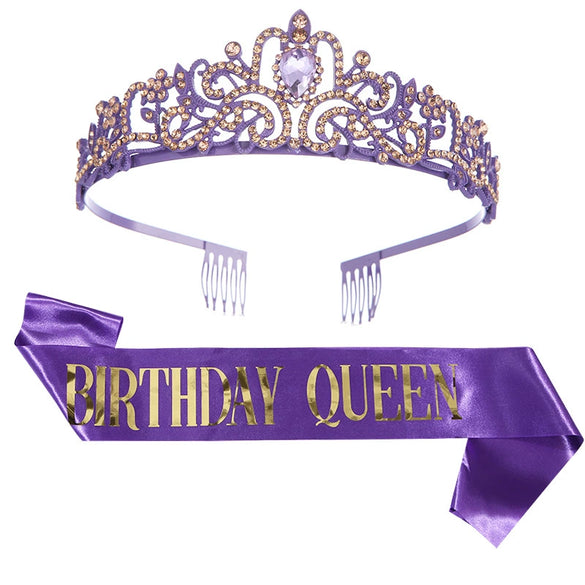 Women's Alloy Geometric Electroplated Crown Hair Accessories