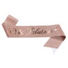 Women's Alloy Geometric Electroplated Shoulder Straps