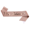 Women's Alloy Geometric Electroplated Shoulder Straps