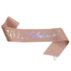 Women's Alloy Geometric Electroplated Shoulder Straps