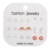 Women's Alloy Geometric Heart Shape Electroplating Exquisite Fashion Earrings