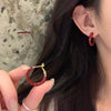 Women's Alloy Geometric Irregular Circle Vintage Highend Electroplated Earrings