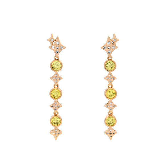 Women's Alloy Geometric Microinlaid Zirconia Light Luxury Earrings