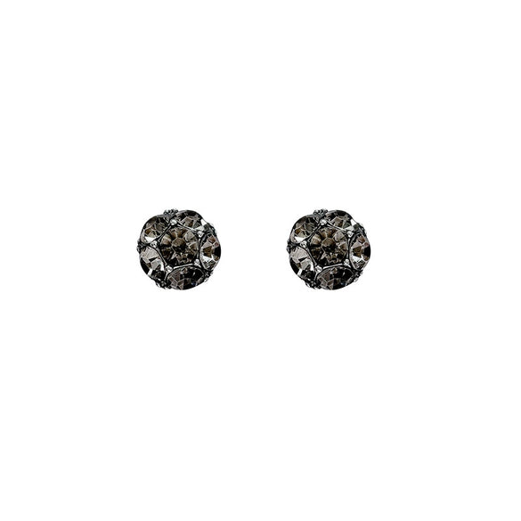 Women's Alloy Geometric Rhinestone Earrings With Electroplating Retro Elegant Design