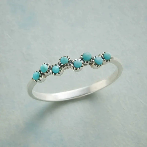 Women's Alloy Geometric Ring With Electroplating