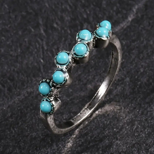 Women's Alloy Geometric Ring With Electroplating
