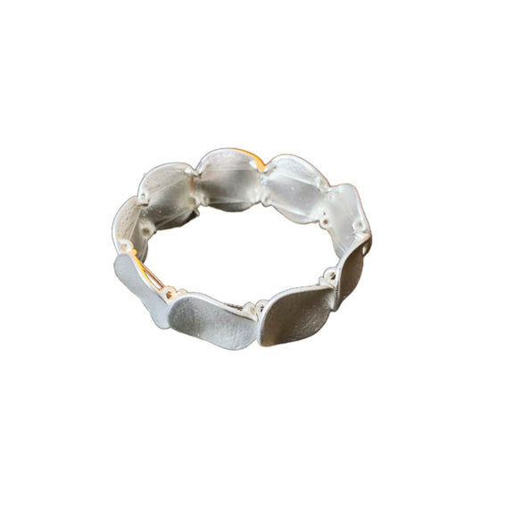 Women's Alloy Geometric Round Stitching Metal Electroplating Bracelet Jewelry