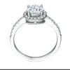 Women's Alloy Geometric Star Pattern Diamond Style Ring With Simple Elegant Design And Non Fading Finish