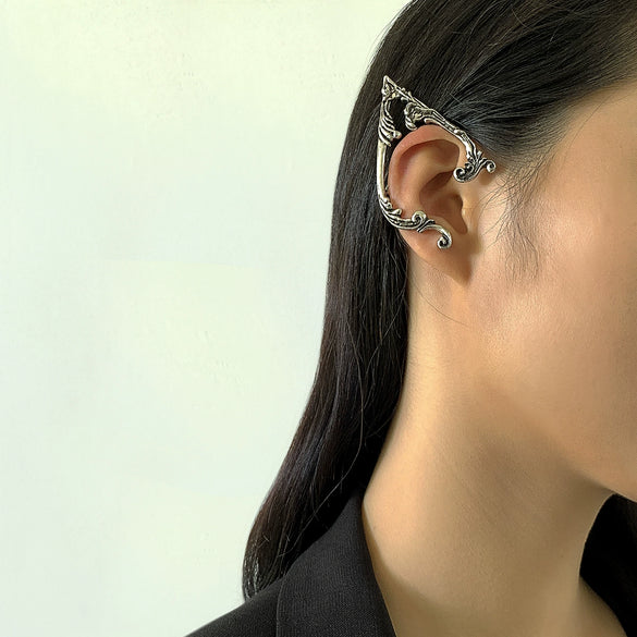 Women's Alloy Geometric Style Electroplated Earring Ear Hanging Ear Clip Ear Bone Clip