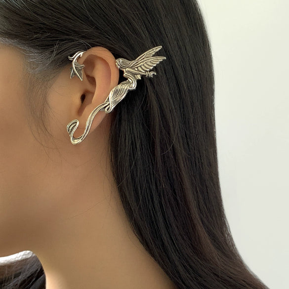 Women's Alloy Geometric Style Electroplated Earring Ear Hanging Ear Clip Ear Bone Clip