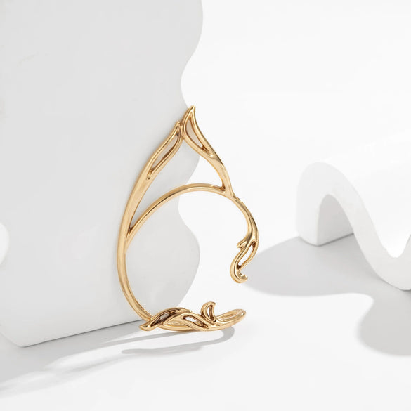 Women's Alloy Geometric Style Electroplated Earring Ear Hanging Ear Clip Ear Bone Clip