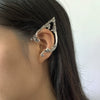 Women's Alloy Geometric Style Electroplated Earring Ear Hanging Ear Clip Ear Bone Clip