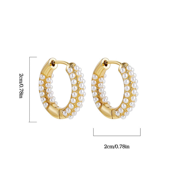 Women's Alloy Geometric Style Electroplated Earring Jewelry