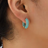 Women's Alloy Geometric Style Electroplated Earring Jewelry
