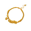 Women's Alloy Geometric Style Electroplating Wrapped Gourd Bracelet