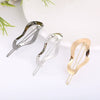 Women's Alloy Geometric Triangular Dripping Round Rectangular Side Clip Hair Accessories