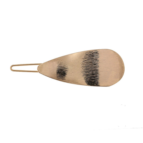 Women's Alloy Geometric Triangular Dripping Round Rectangular Side Clip Hair Accessories