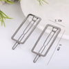 Women's Alloy Geometric Triangular Dripping Round Rectangular Side Clip Hair Accessories