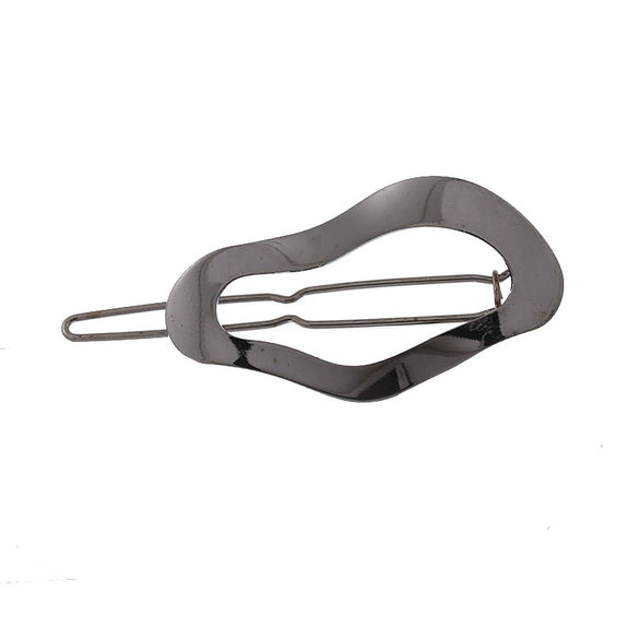 Women's Alloy Geometric Triangular Dripping Round Rectangular Side Clip Hair Accessories
