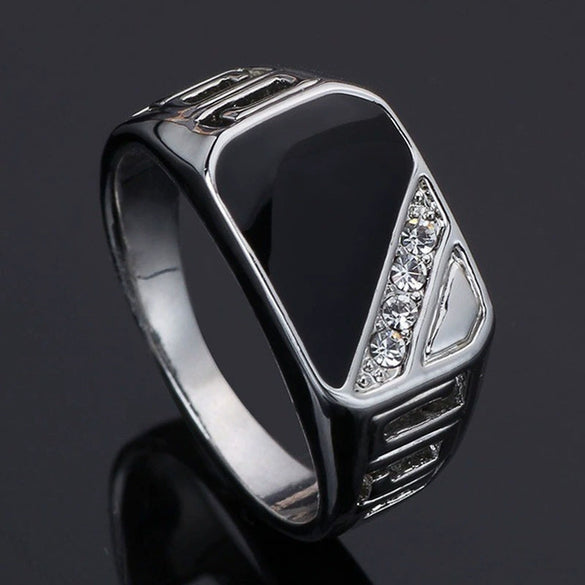Women's Alloy Geometric Zirconia Ring Fashion Jewelry