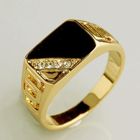 Women's Alloy Geometric Zirconia Ring Fashion Jewelry