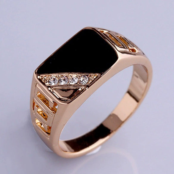 Women's Alloy Geometric Zirconia Ring Fashion Jewelry