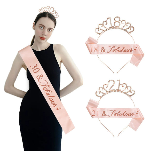 Women's Alloy Hair Band Shoulder Strap Set With Electroplating Letters Numbers Text Style