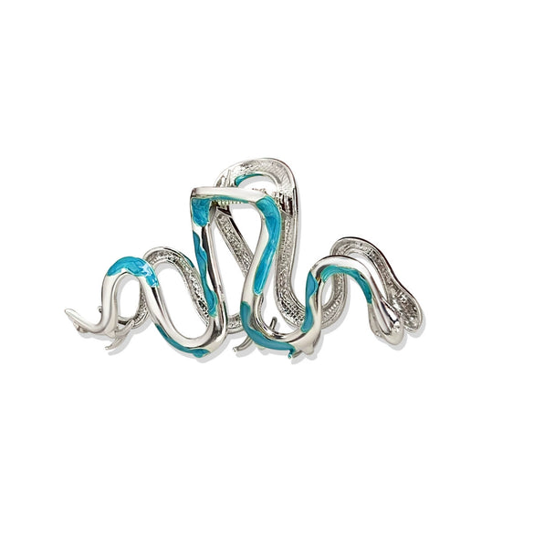 Women's Alloy Hairpin With Snake Clip Simple Style Electroplating 2024 New