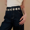 Women's Alloy Handmade Heart Shape Waist Chain Decorative Belt