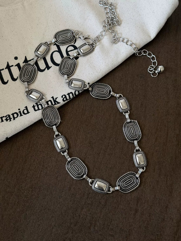 Women's Alloy Handmade Heart Shape Waist Chain Decorative Belt