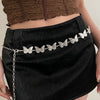 Women's Alloy Handmade Heart Shape Waist Chain Decorative Belt
