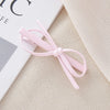 Women's Alloy Handmade Princess Style Colorful Bow Side Hairpin Clip