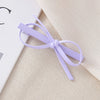 Women's Alloy Handmade Princess Style Colorful Bow Side Hairpin Clip