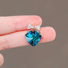 Women's Alloy Heart And Flower Imitation Crystal Brooch With Electroplating