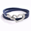 Women's Alloy Heart Shaped Electroplated Bracelet