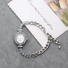 Women's Alloy Heartshaped And Oval Quartz Bracelet Watch Elegant Fashion Leisure Style